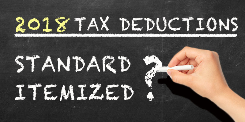 2018 Tax Deductions Standard & Itemized – Karla Dennis & Associates